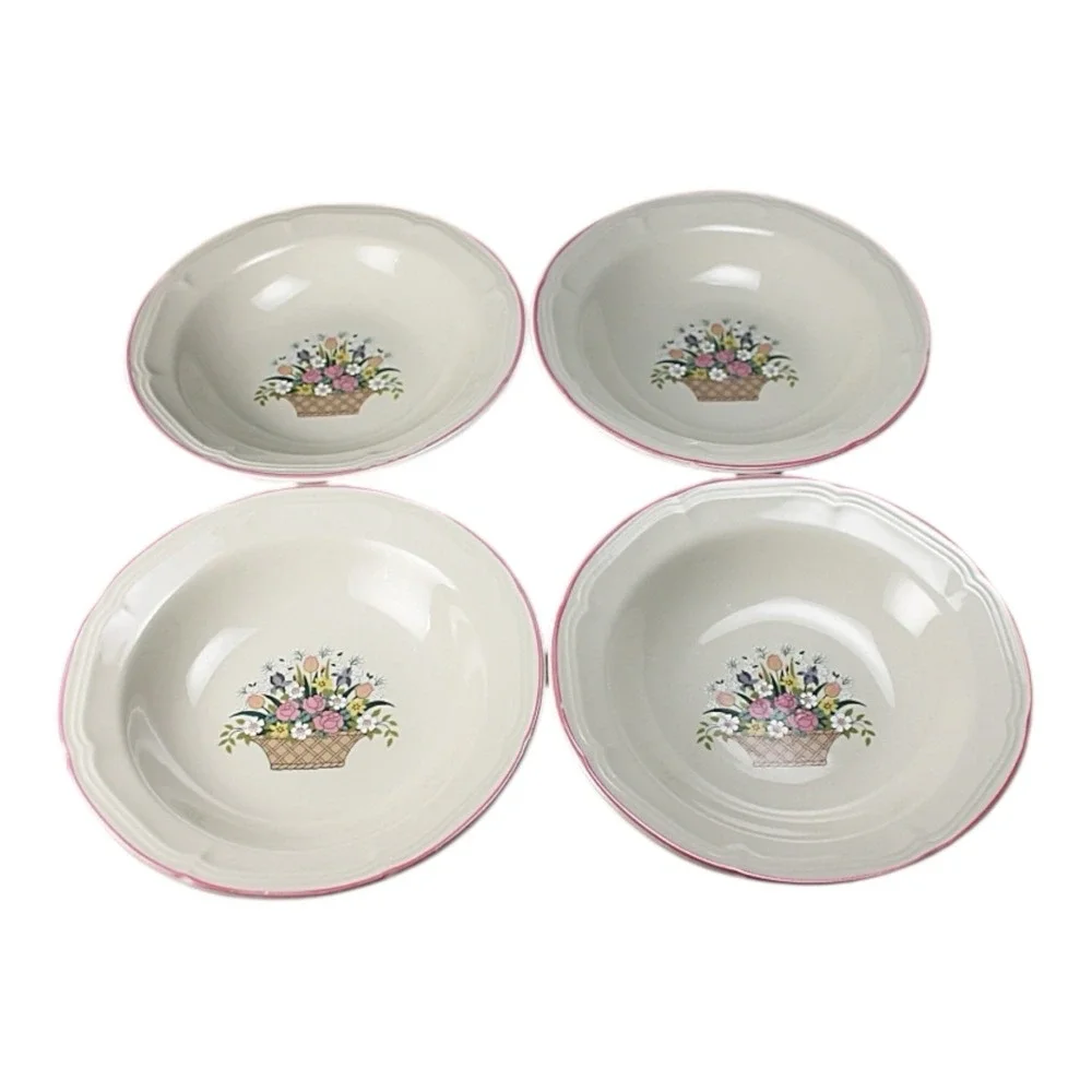 Sango Chesapeake Soup/Salad Bowl - Set of 4